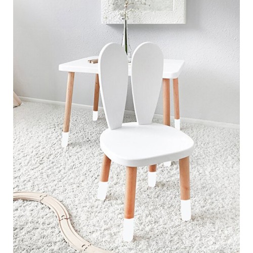 Bee Smart MS-11-P Beyaz Masa Sandalye Seti Paçalı (1 Sandalyeli)